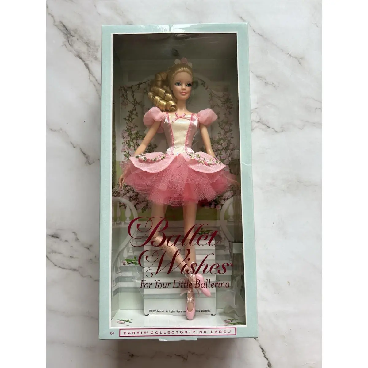 2013 Pink Label Ballet Wishes For Your Little Ballerina Barbie Doll BDH12
