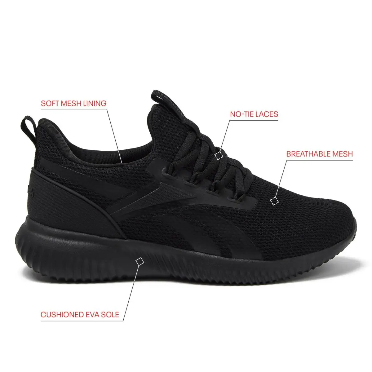Reebok shoes - KARMANFLOW - KARMANFLOW - Karman Flow - Black/Black/Black (UPC: 198179915741) 0