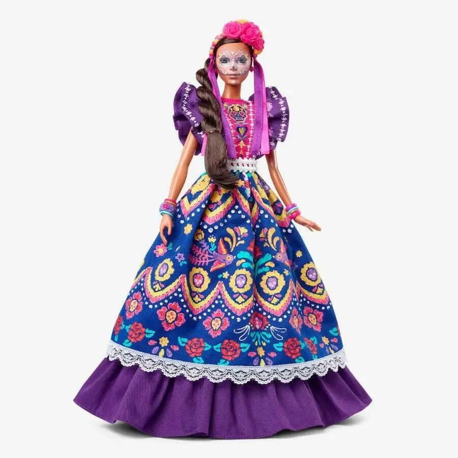 Mattel 2022 Barbie Signature Día De Muertos Doll Day of The Dead Certific