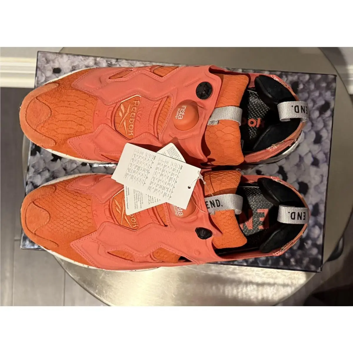 Reebok shoes - Reebok Instapump Fury - Instapump Fury - BD334621 - Salmon 0