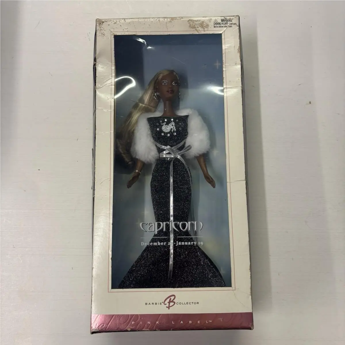 AA Barbie Pink Label Collection Capricorn 2004 Nrfb Rare