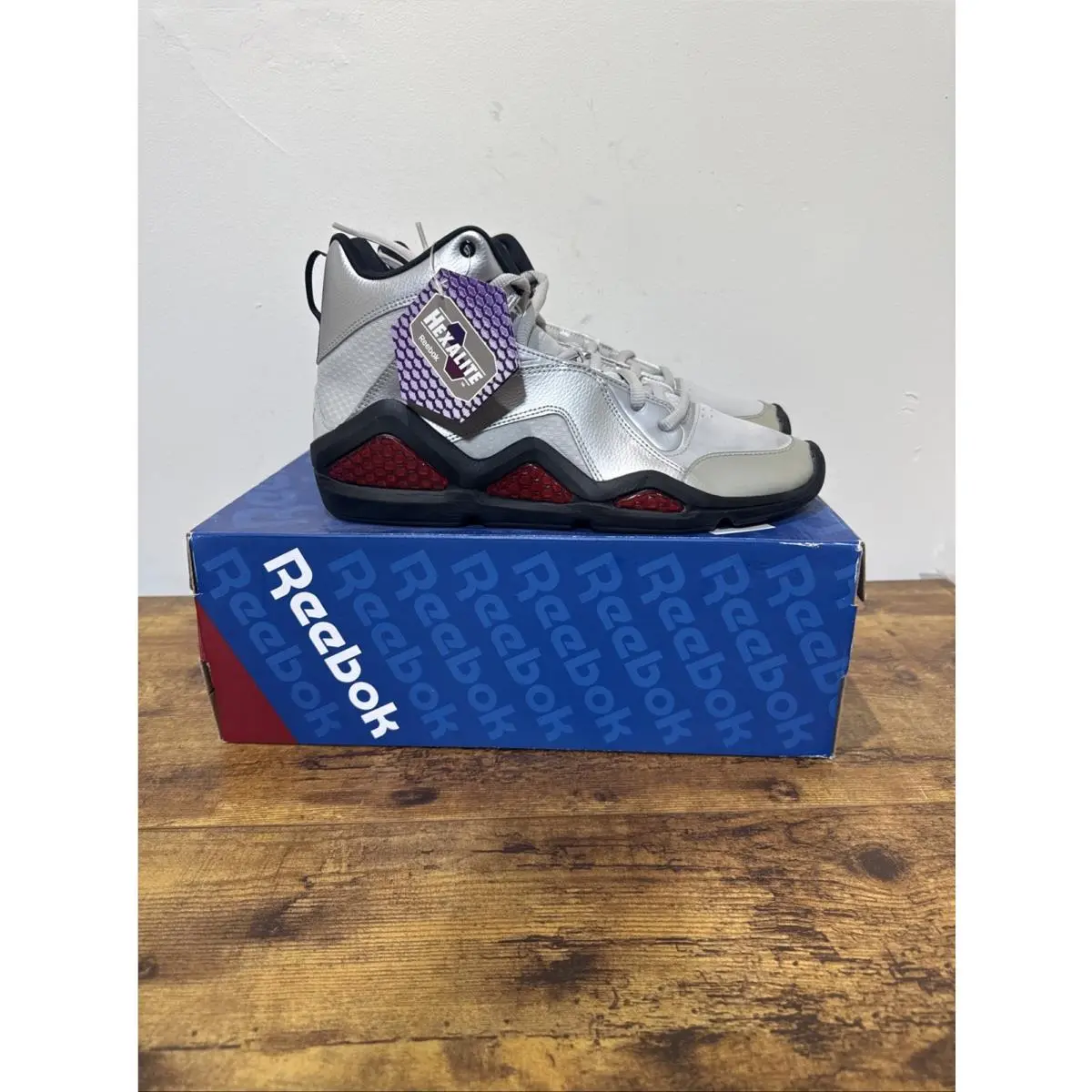 Reebok shoes - Reebok Kamikaze - Kamikaze - J87316 - Silver / Excellent Red / Black 0