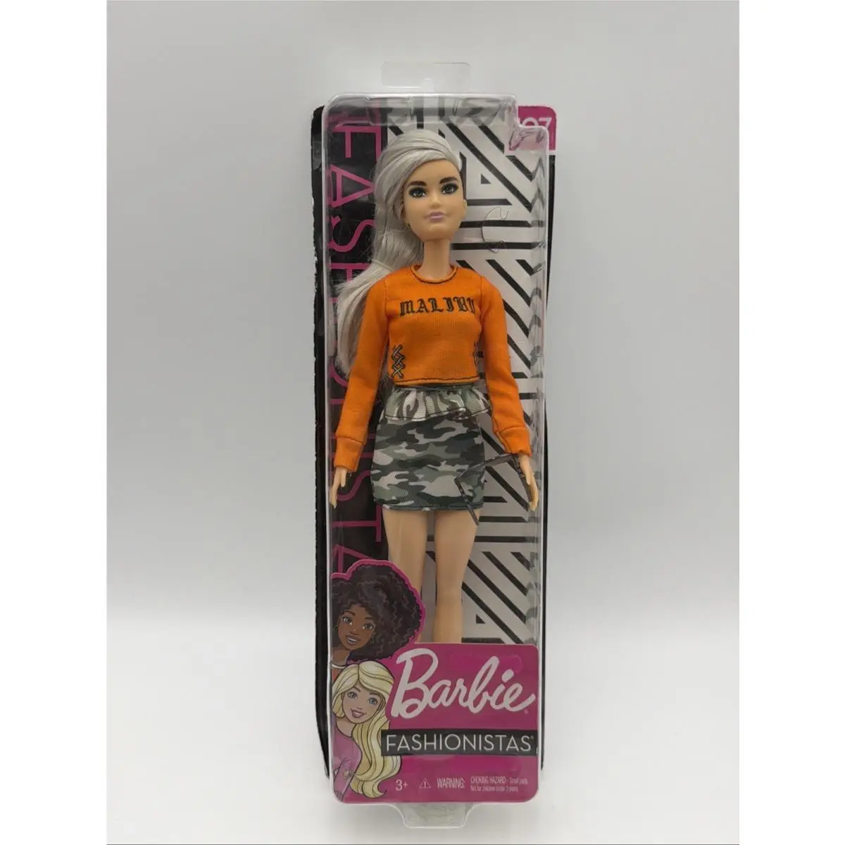 Barbie Fashionistas Doll 107 fxl47 Body Type
