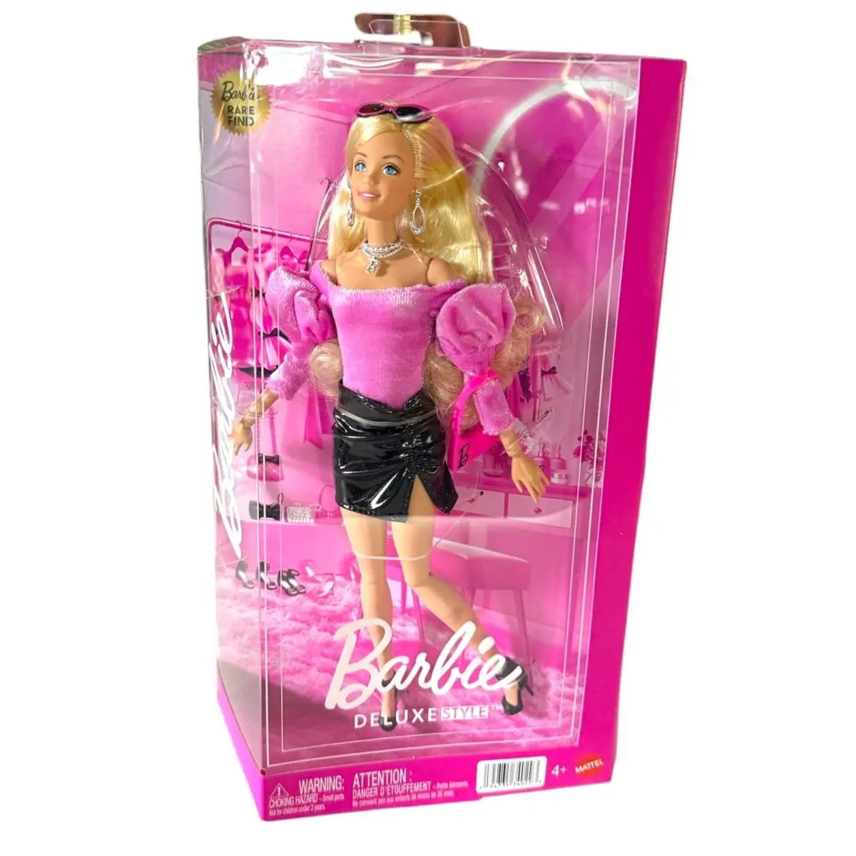 Nrfb Barbie Rare Find Super Star Sculpt Deluxe Style Doll JJN78 17 Blonde
