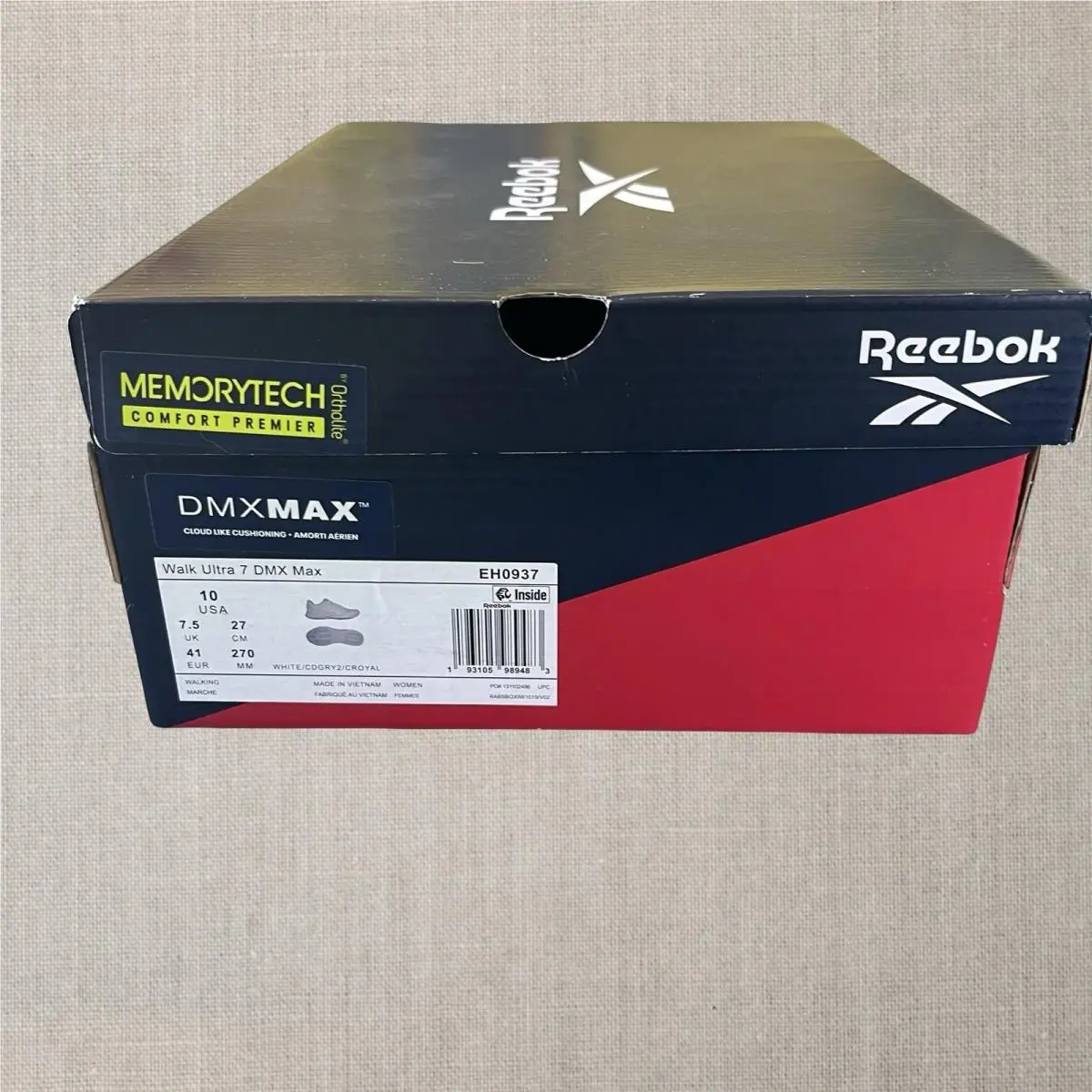 Reebok shoes - Reebok Walk Ultra 7 DMX Max - EH0937 - White 8