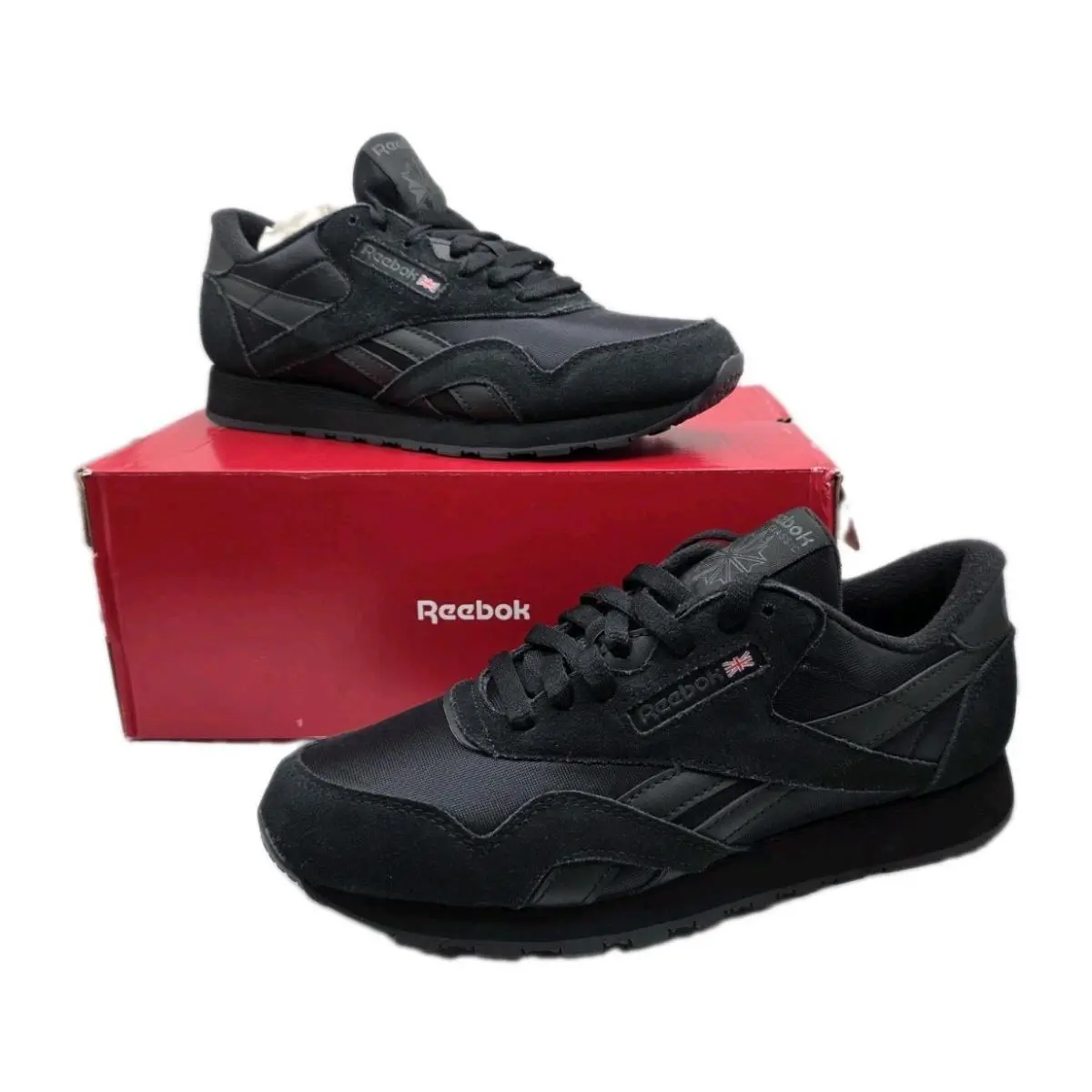 Reebok shoes - Reebok Classic Nylon - Classic Nylon - BD6002 - Black (UPC: 196460833293) 0