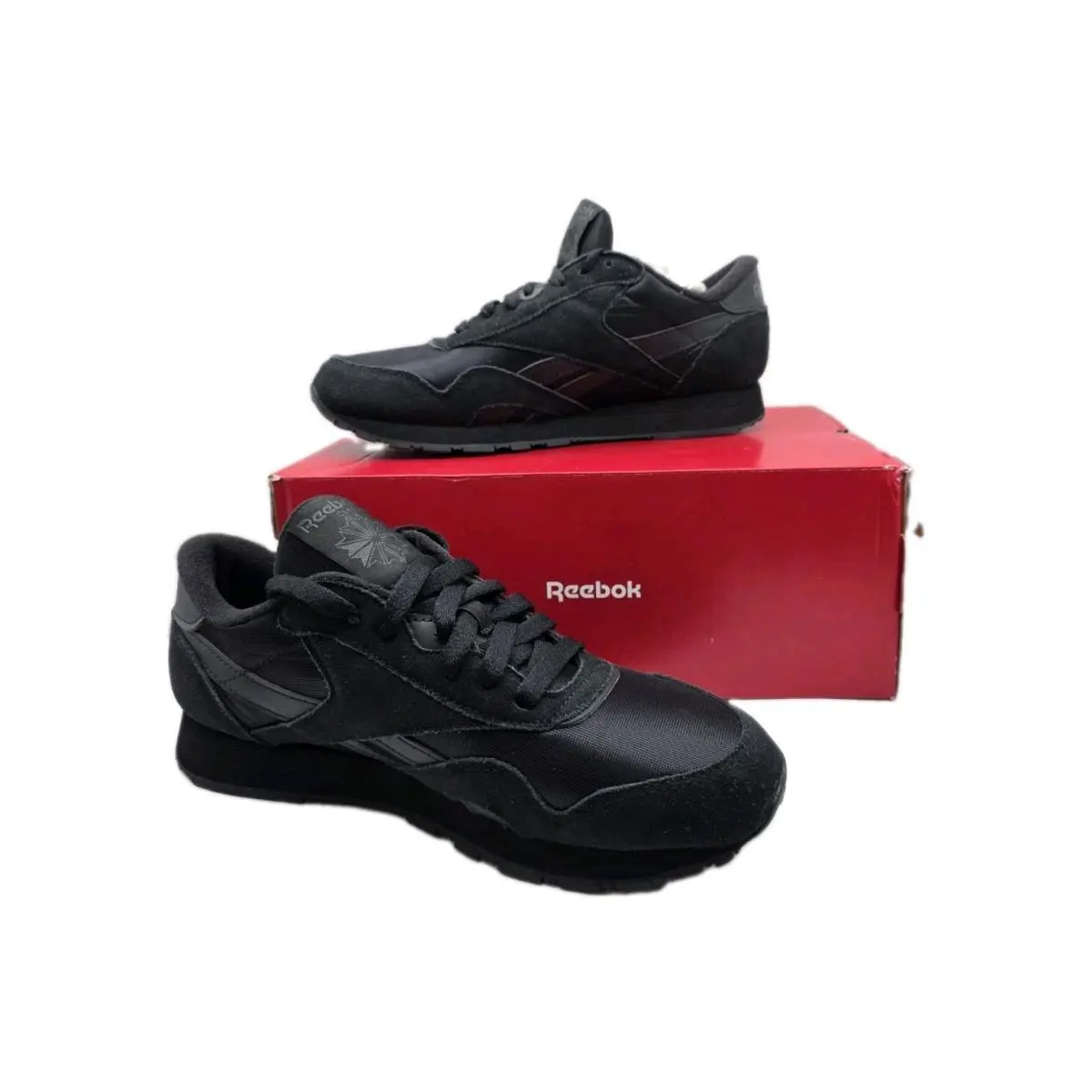 Reebok shoes - Reebok Classic Nylon - Classic Nylon - BD6002 - Black (UPC: 196460833293) 1