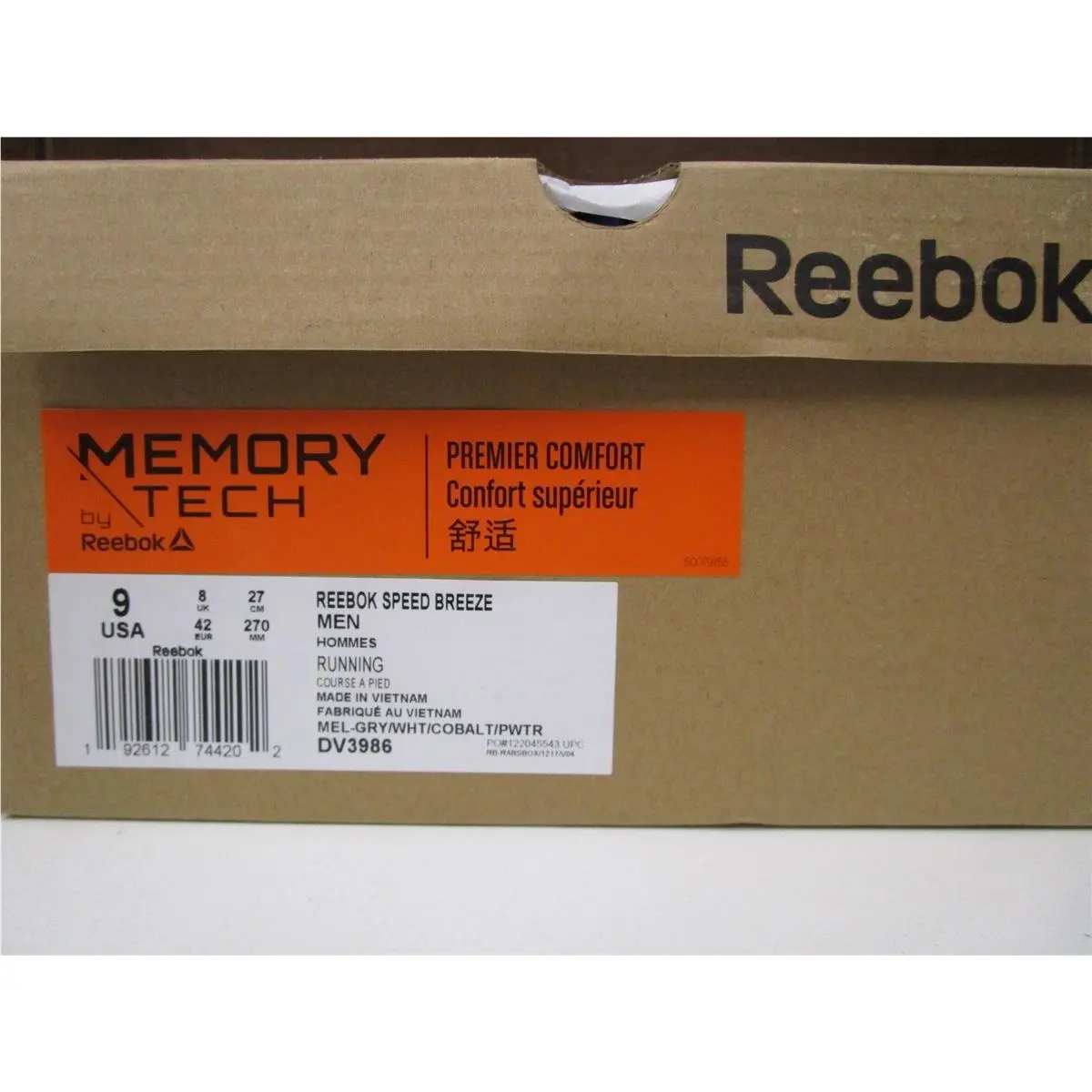 Reebok shoes - Gray (UPC: 192612744202) 2