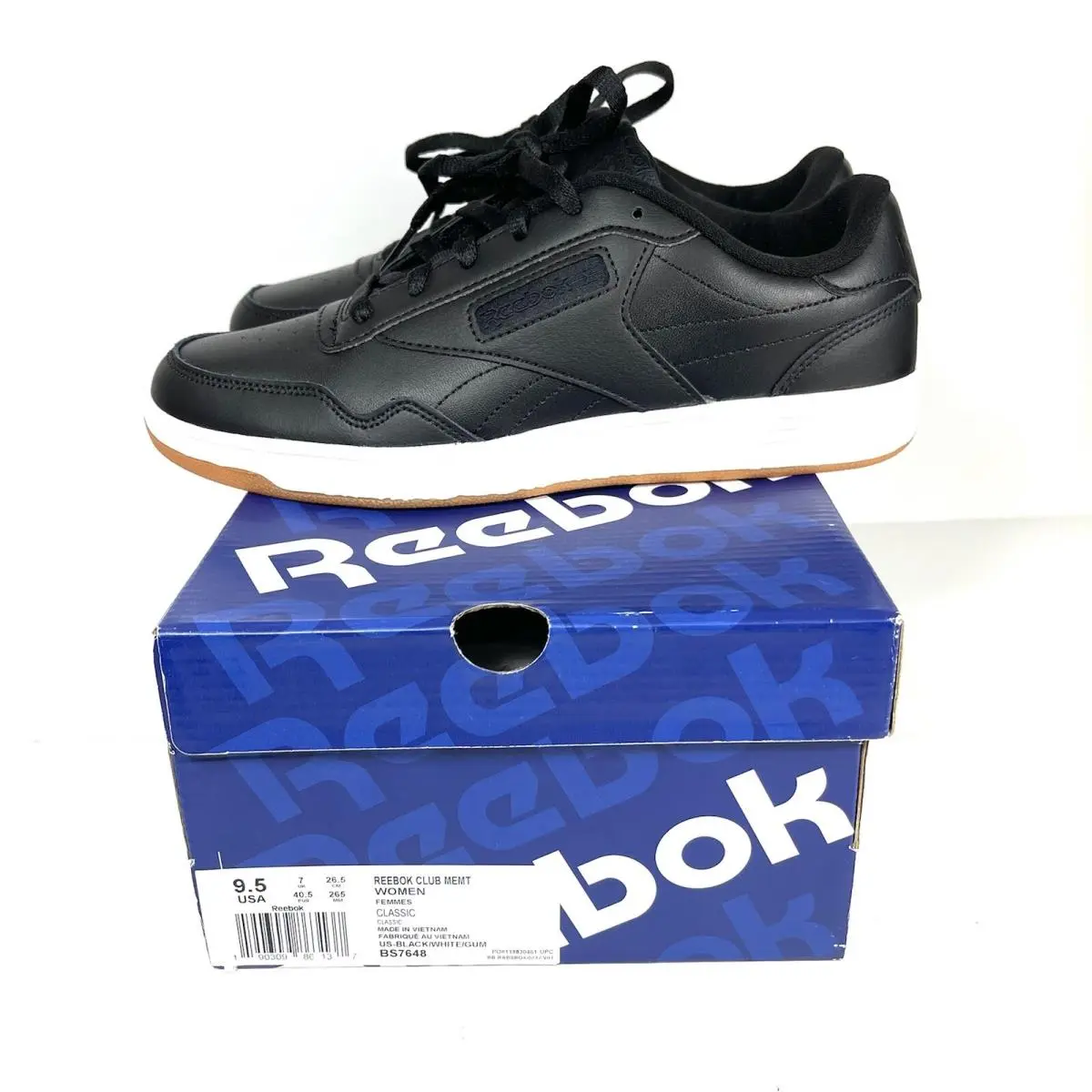 Reebok shoes - Reebok Club MEMT - Club MEMT - BS7648 - Black 7