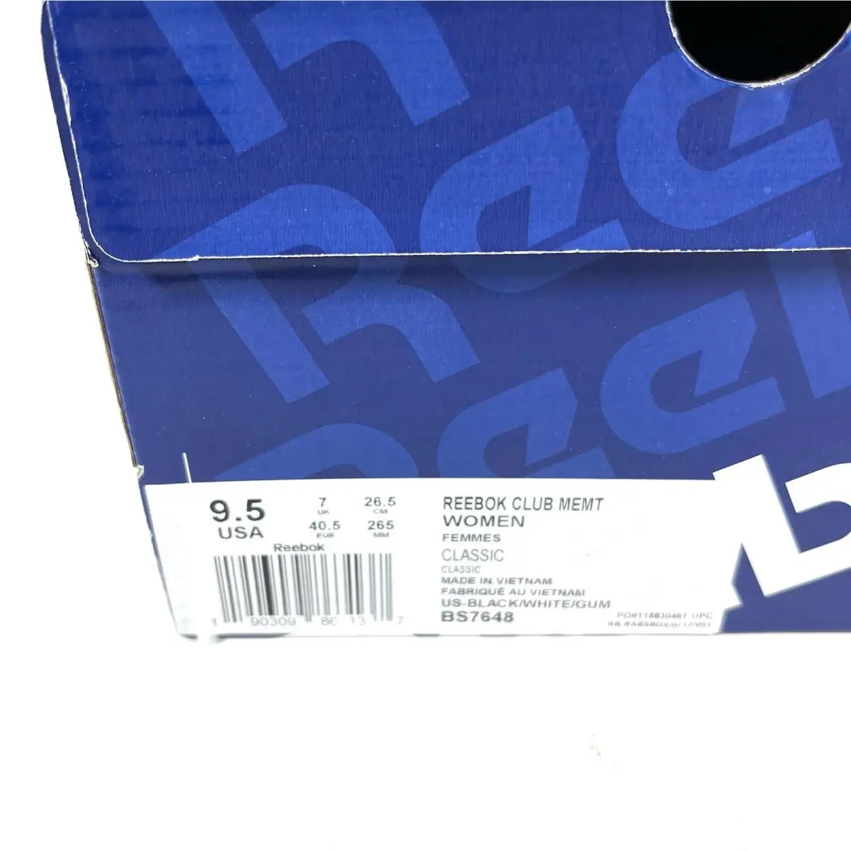 Reebok shoes - Reebok Club MEMT - Club MEMT - BS7648 - Black 8