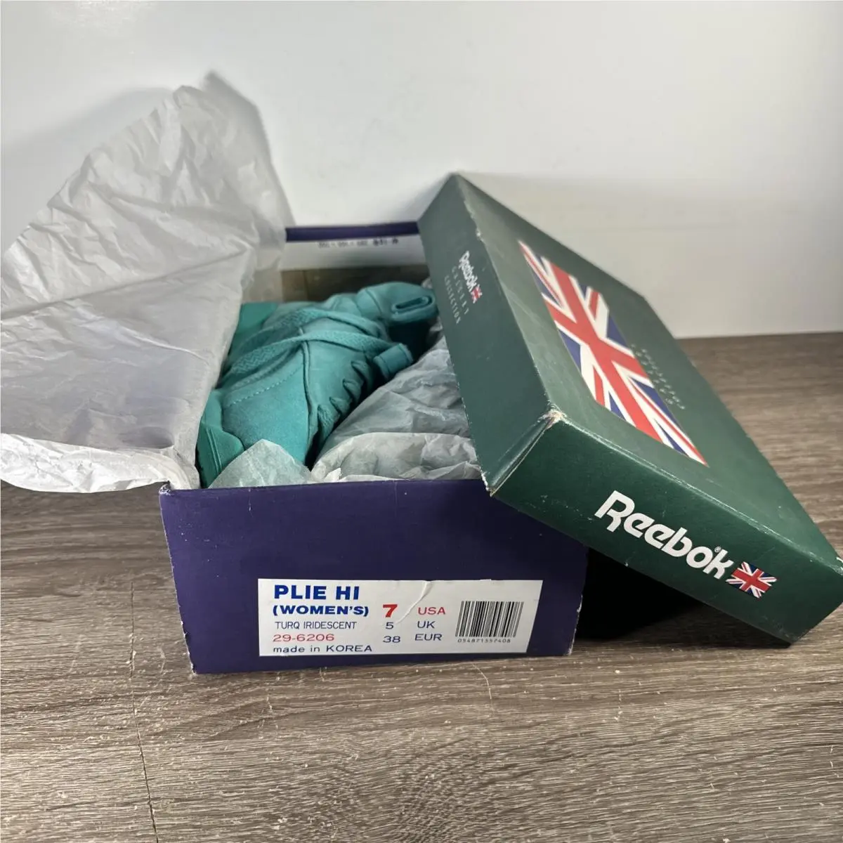 Reebok shoes - Turquoise Irridescent 13