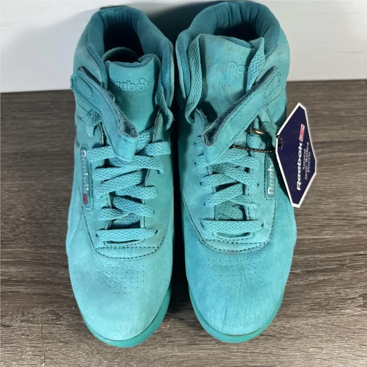 Reebok shoes - Turquoise Irridescent 1