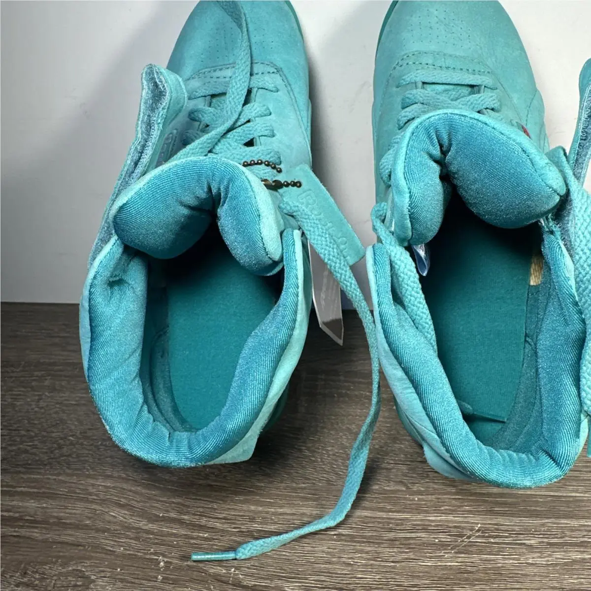 Reebok shoes - Turquoise Irridescent 12