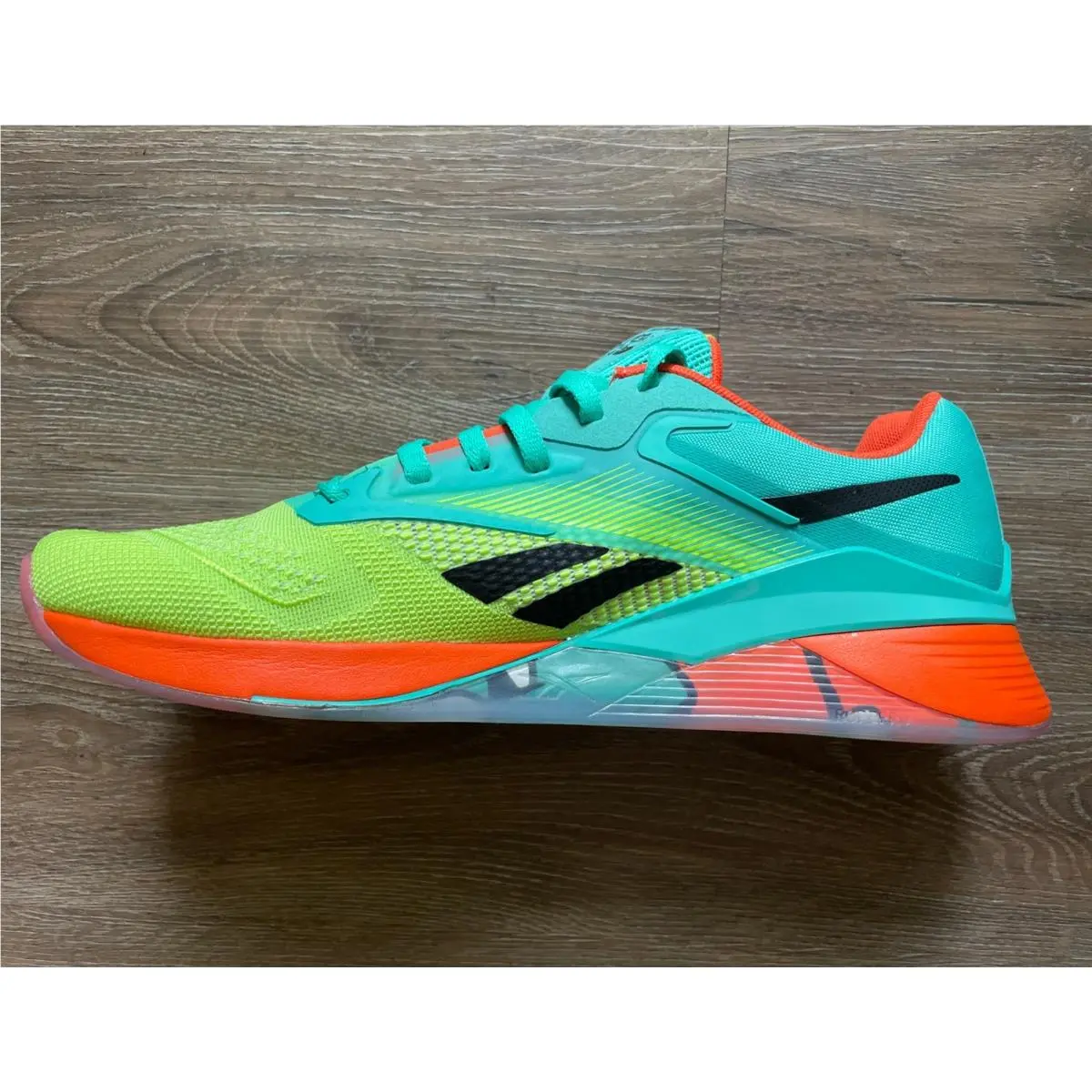 Reebok shoes - Reebok Nano X4 - Nano - 100211606 - Green, Manufacturer: Unleashed Green/Acid Yellow/Black 2