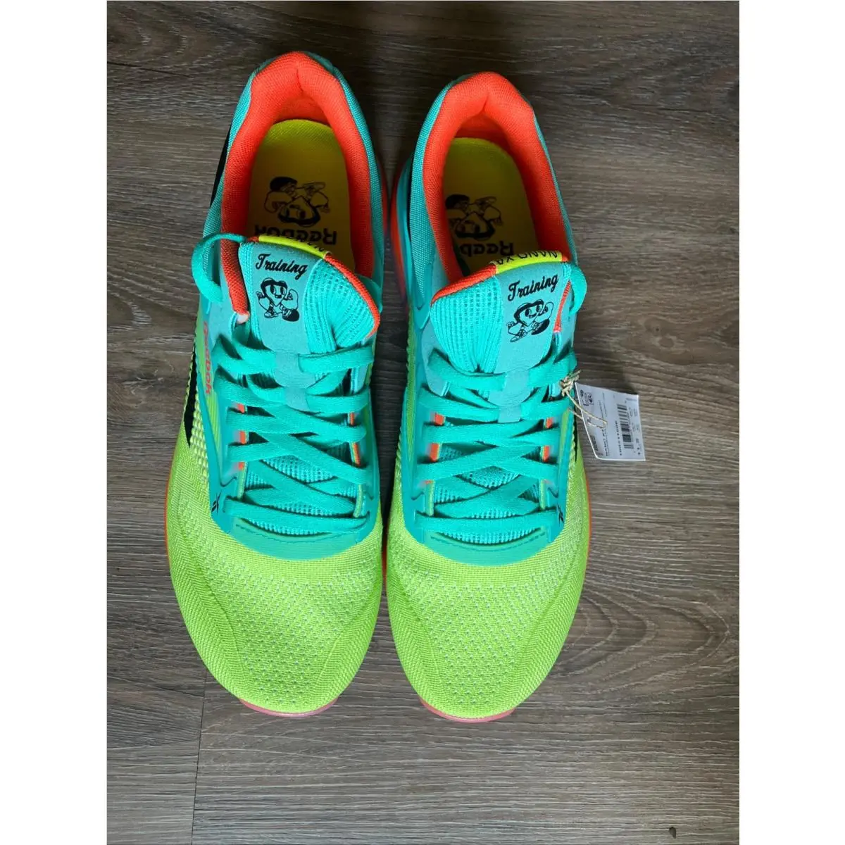 Reebok shoes - Reebok Nano X4 - Nano - 100211606 - Green, Manufacturer: Unleashed Green/Acid Yellow/Black 3