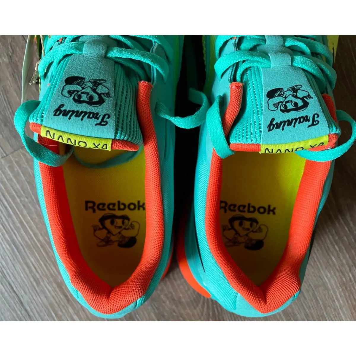 Reebok shoes - Reebok Nano X4 - Nano - 100211606 - Green, Manufacturer: Unleashed Green/Acid Yellow/Black 7