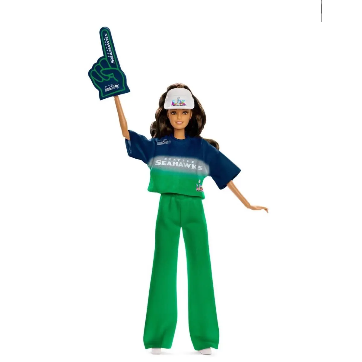 Barbie Super Bowl Lx Seattle Seahawks Doll Mattel Collection Ready to Ship
