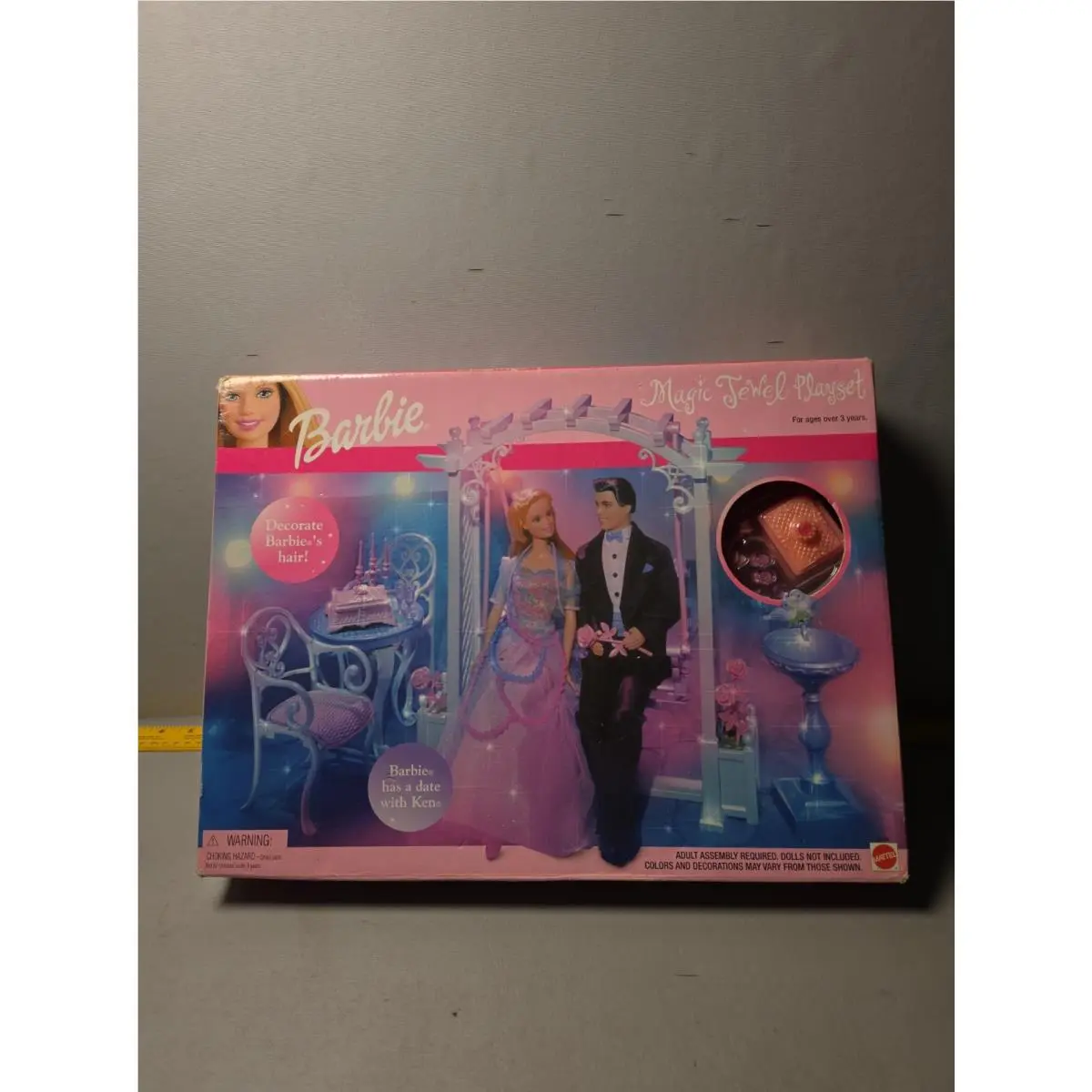 Barbie Magic Jewel Garden Prom Date Night Playset Accessories 47806 Mattel
