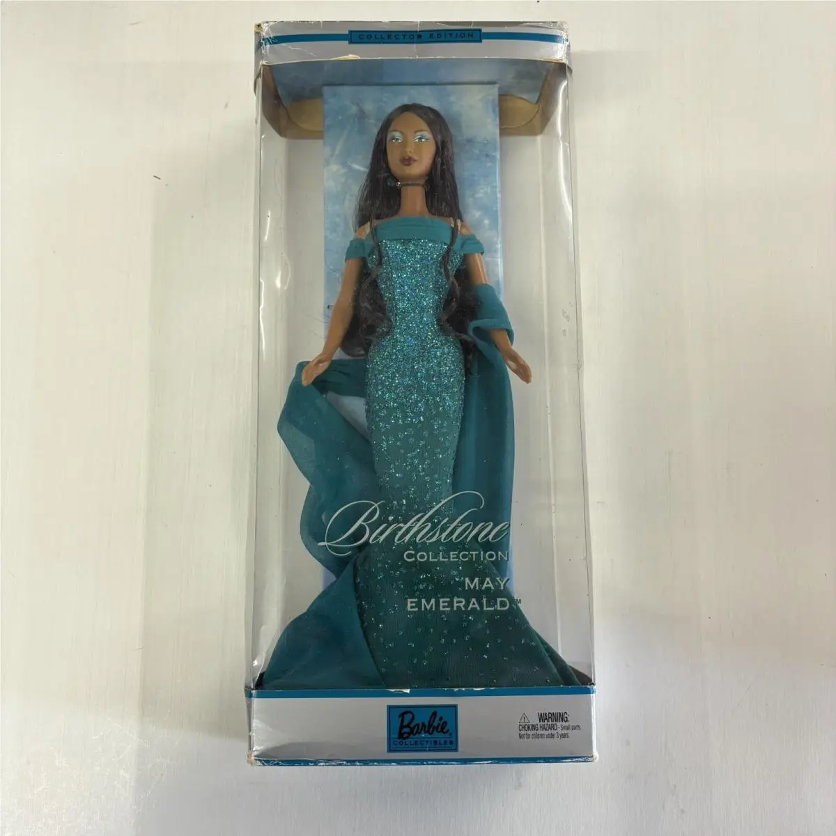Mattel Barbie Birthstone Collection African American / Black May Emerald C0757