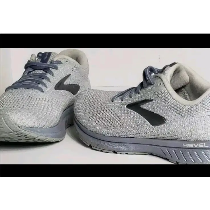 Brooks shoes - Brooks Revel 3 - Revel - 1203021B054 - Gray 0