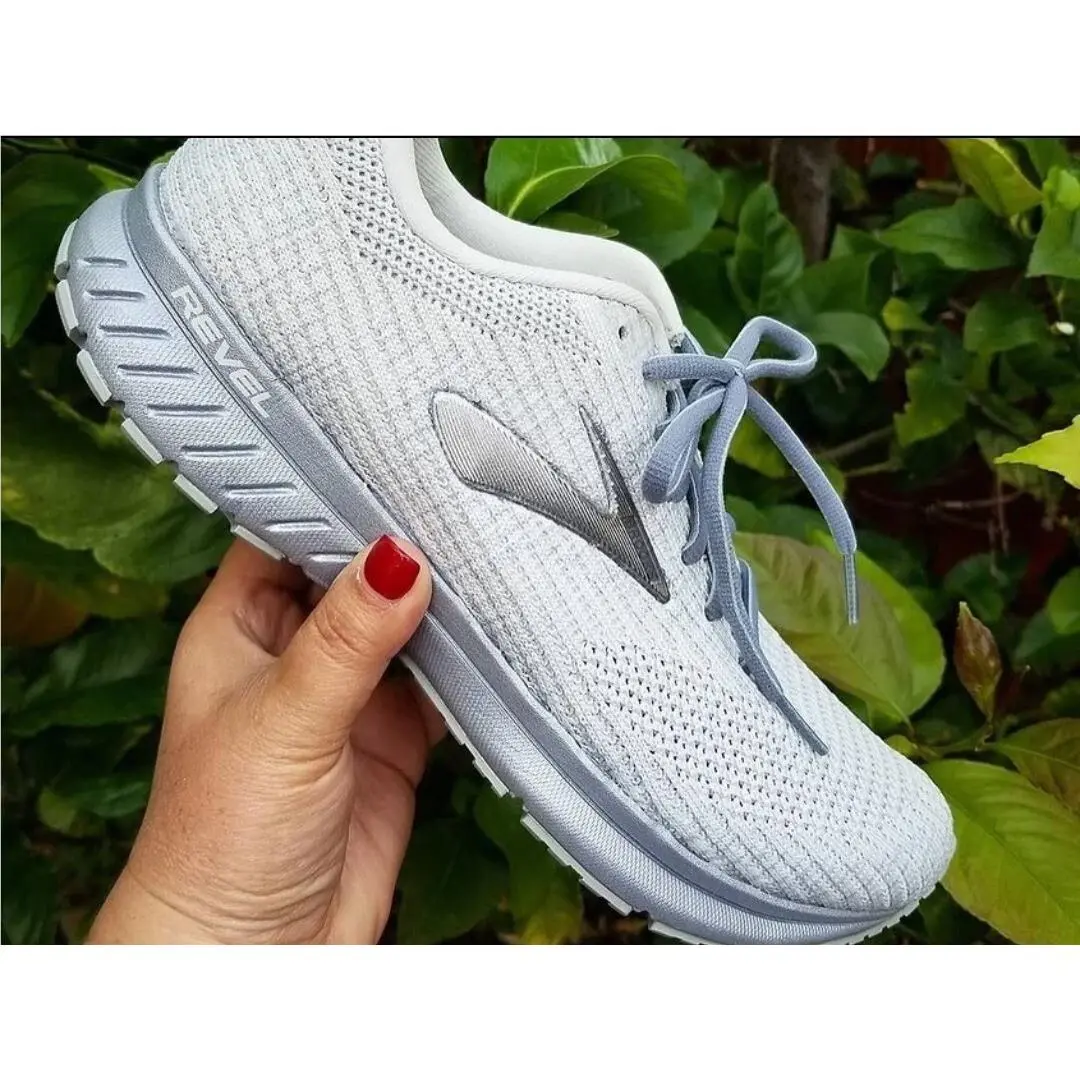Brooks shoes - Brooks Revel 3 - Revel - 1203021B054 - Gray 8