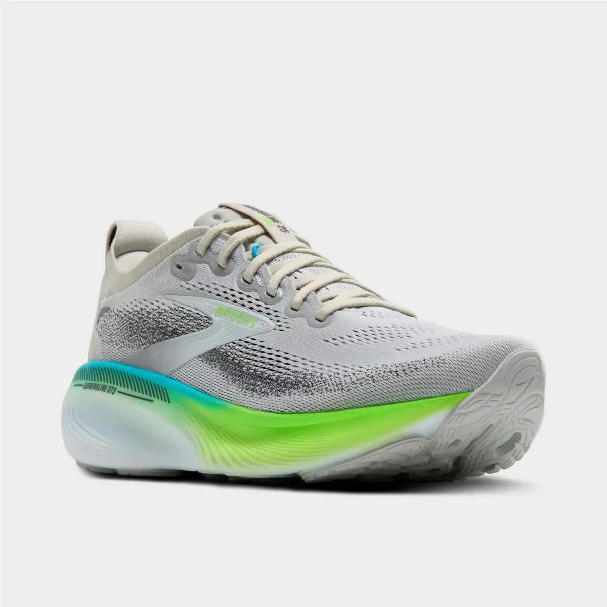 Brooks shoes - 110454 033 - Oyster/Green Gecko/Blue 5