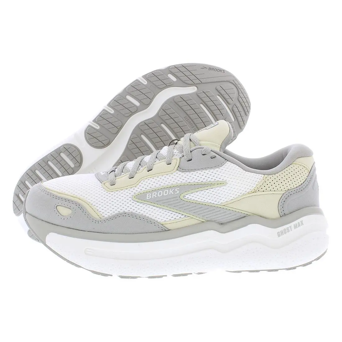 Brooks shoes - London Fog/Green Haze/Coconut, Full: London Fog/Green Haze/Coconut 3