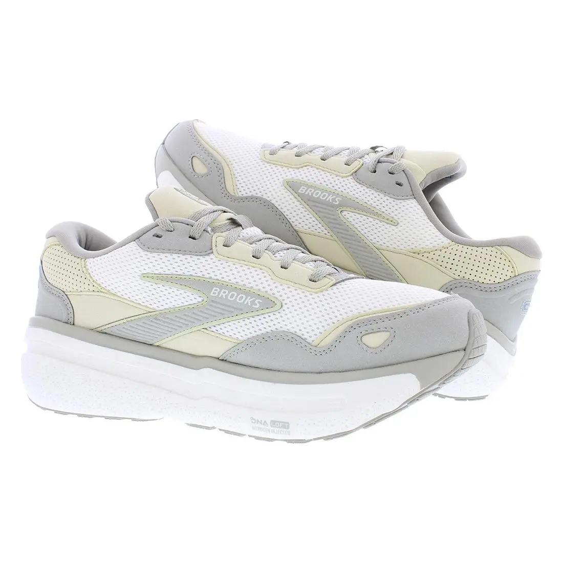 Brooks shoes - London Fog/Green Haze/Coconut, Full: London Fog/Green Haze/Coconut 5