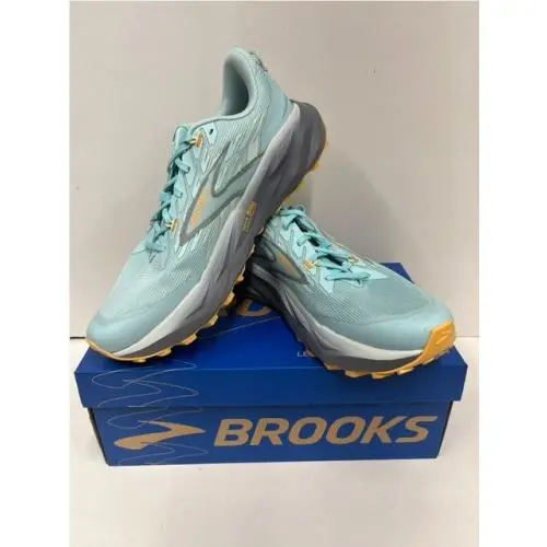 Brooks shoes - Brooks Cascadia 19 - Cascadia - Clearwater/Primer Grey/Apricot (437) 0