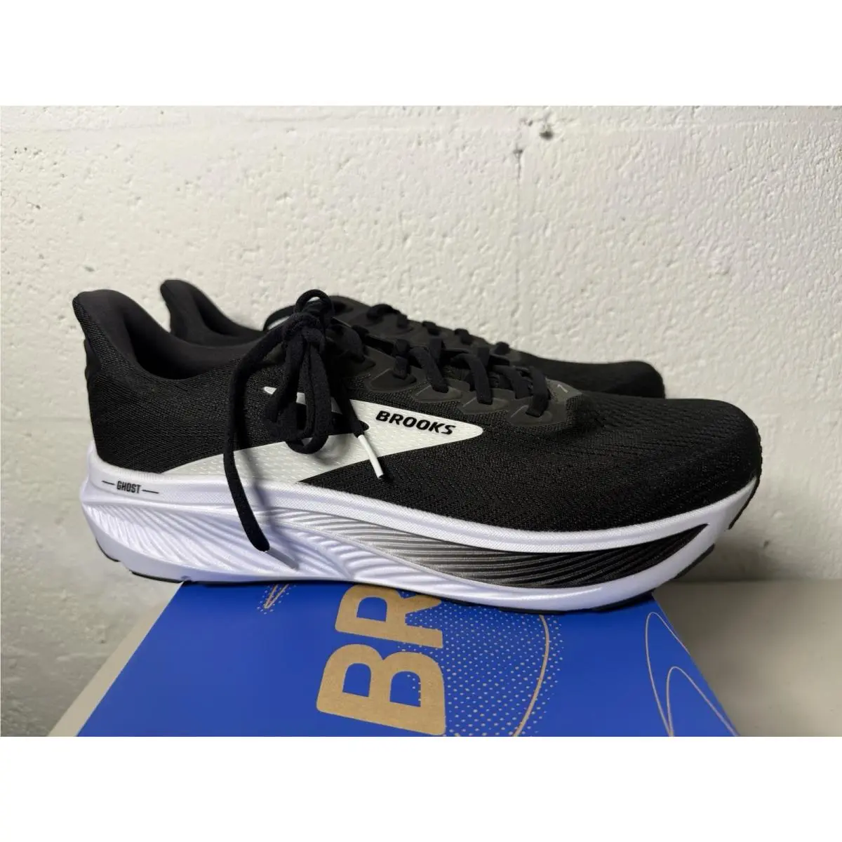 Brooks shoes - Brooks Ghost 17 - Ghost - 110442 1D 090 - Black/Grey/White 14