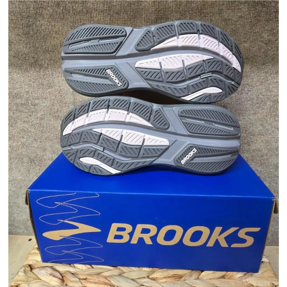Brooks shoes - Brook Ghost Max 3 - Brook Ghost Max - Harbor Mist/PoppySeed/Pink 2