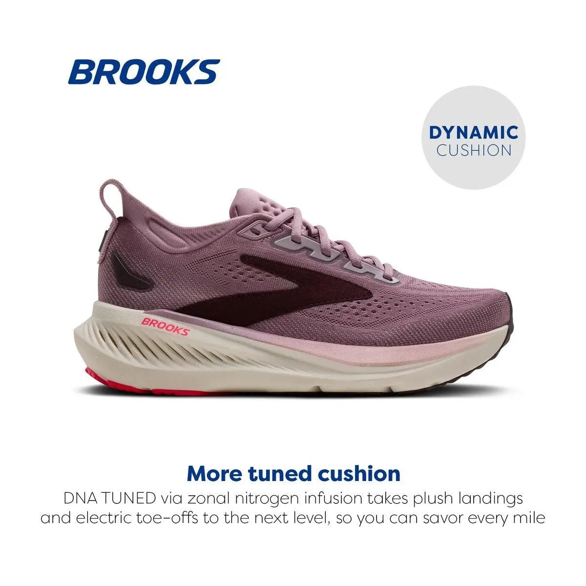 Brooks shoes - Glycerin 23 Elderberry - Glycerin Elderberry - 120465-1B-519 - Peppercorn 0