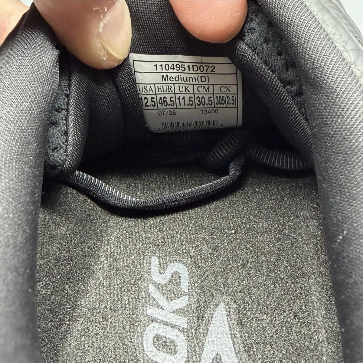 Brooks shoes - Brooks Ghost Max Slip Resistant - 1104951D072 - Black (UPC: 0195394891324) 11