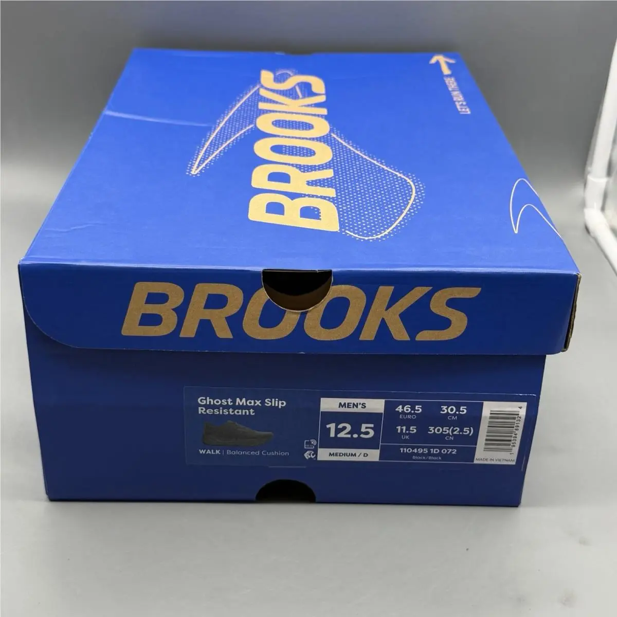 Brooks shoes - Brooks Ghost Max Slip Resistant - 1104951D072 - Black (UPC: 0195394891324) 14