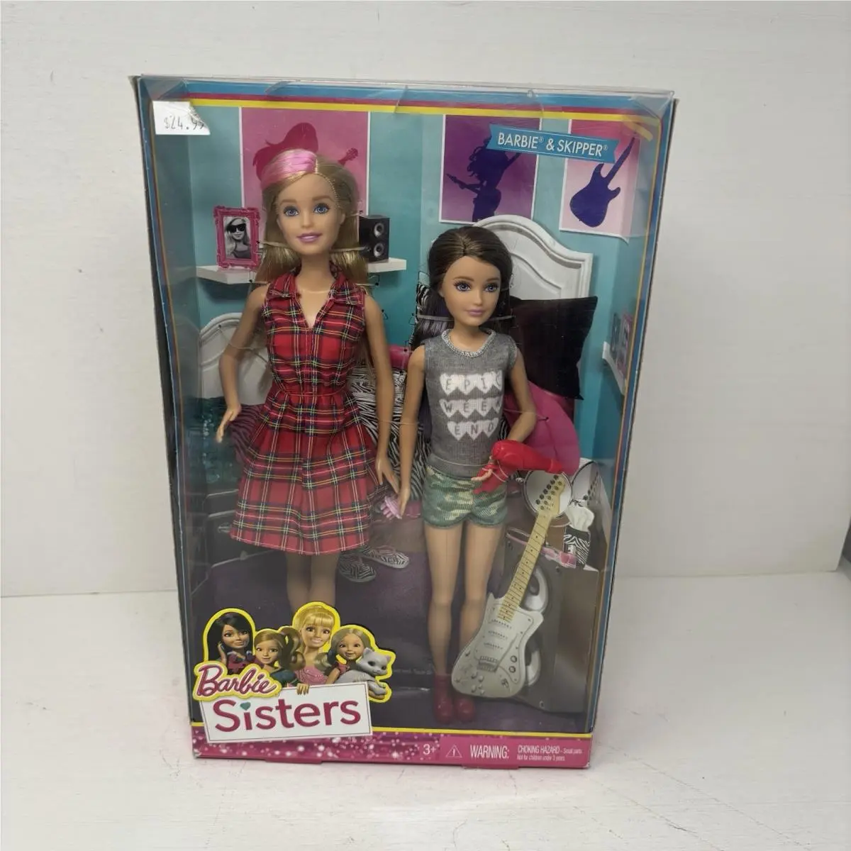 Life IN The Dreamhouse Barbie Sisters Doll Set 2015 Mattel DGX42 Nrfb