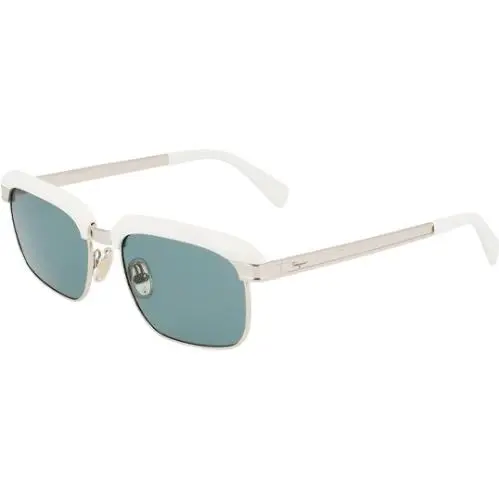 Salvatore Ferragamo Modern Brow-line Sunglasses - SF263S - Italy