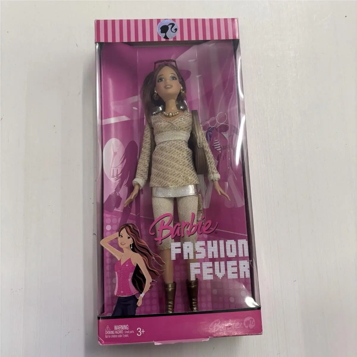 Barbie Fashion Fever Teresa Doll in Sparkling Gold 2007 Mattel L3330
