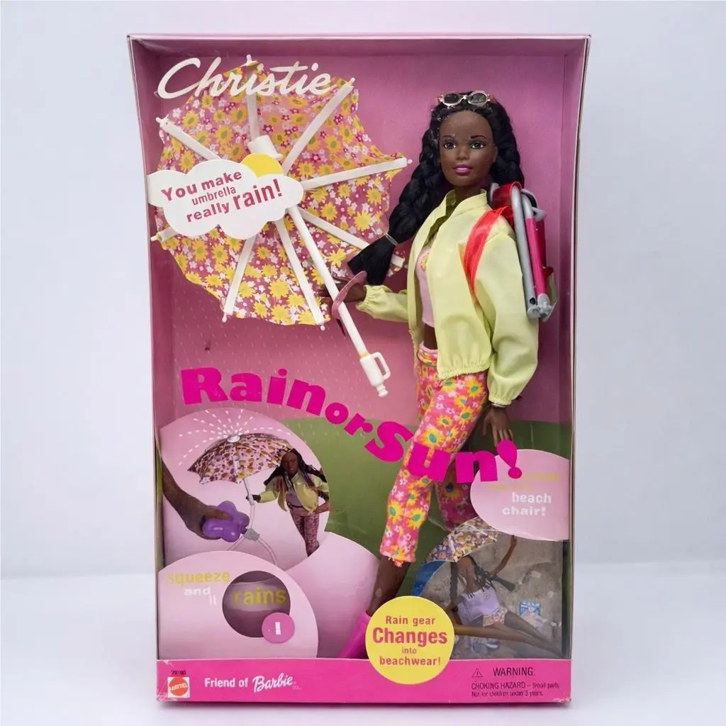 Barbie Rain or Sun Christie with Umbrella