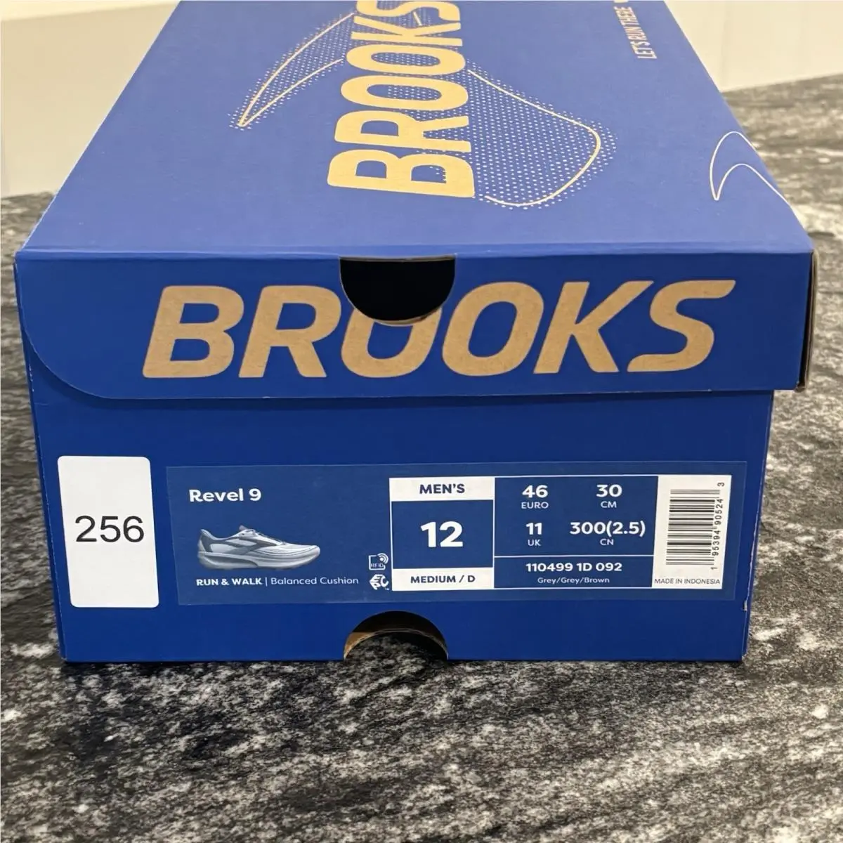 Brooks shoes - Brooks Revel - Revel - 110499 2E 092 - Gray 0