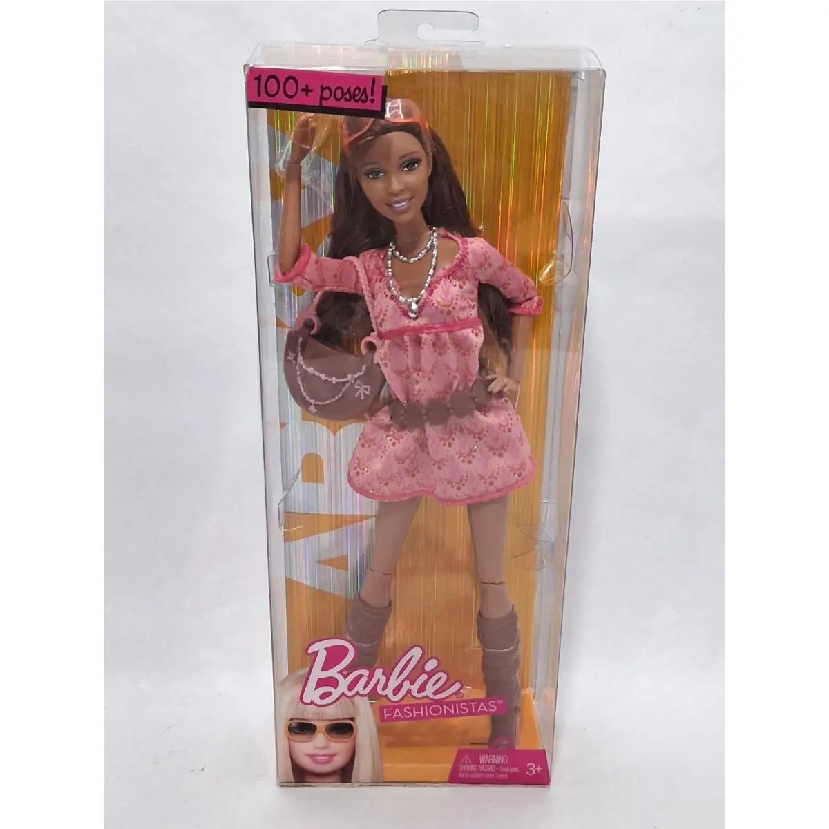 2009 Barbie Fashionistas Barbie Doll Artsy Nikki Fully Articulated 100+ Poses