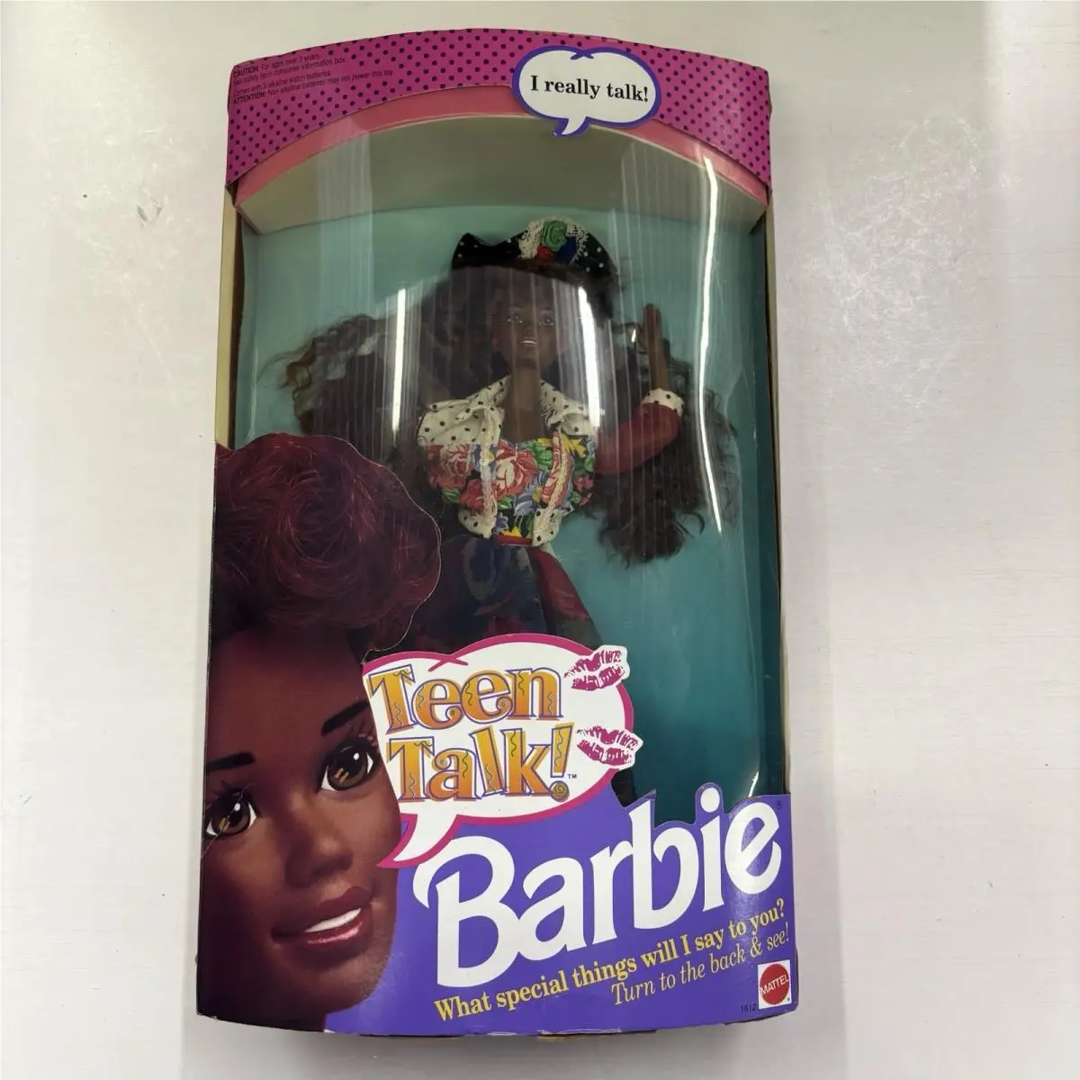 Barbie Teen Talk African American Talking Doll Mattel 1991