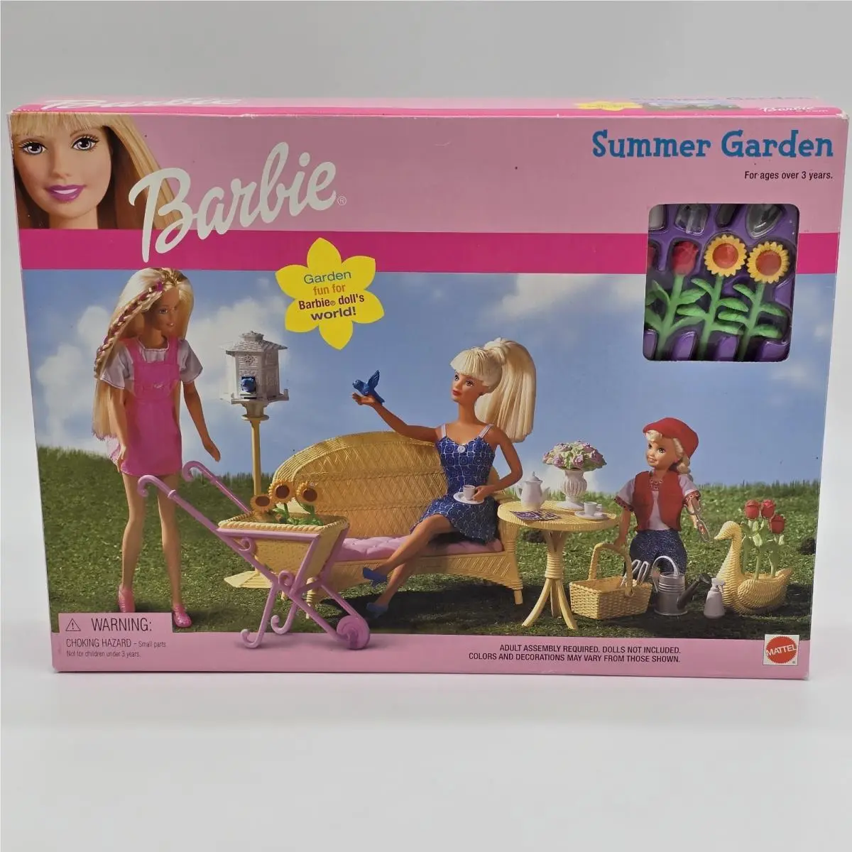 Vintage Barbie Summer Garden Play Set