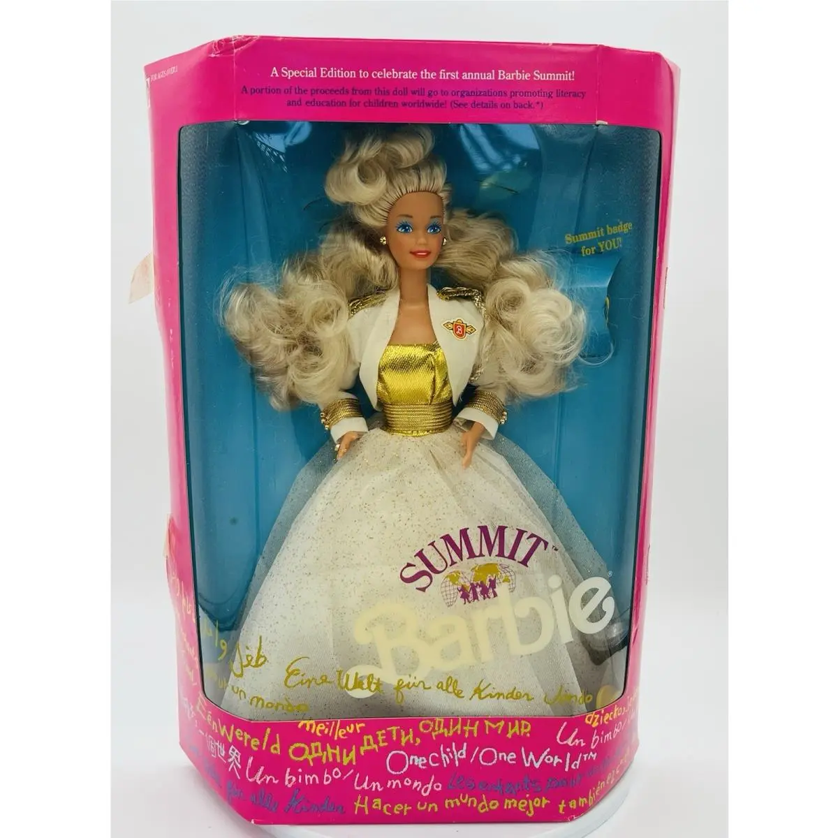 Barbie Summit Special Edition Vintage Barbie Doll Mattel 1990