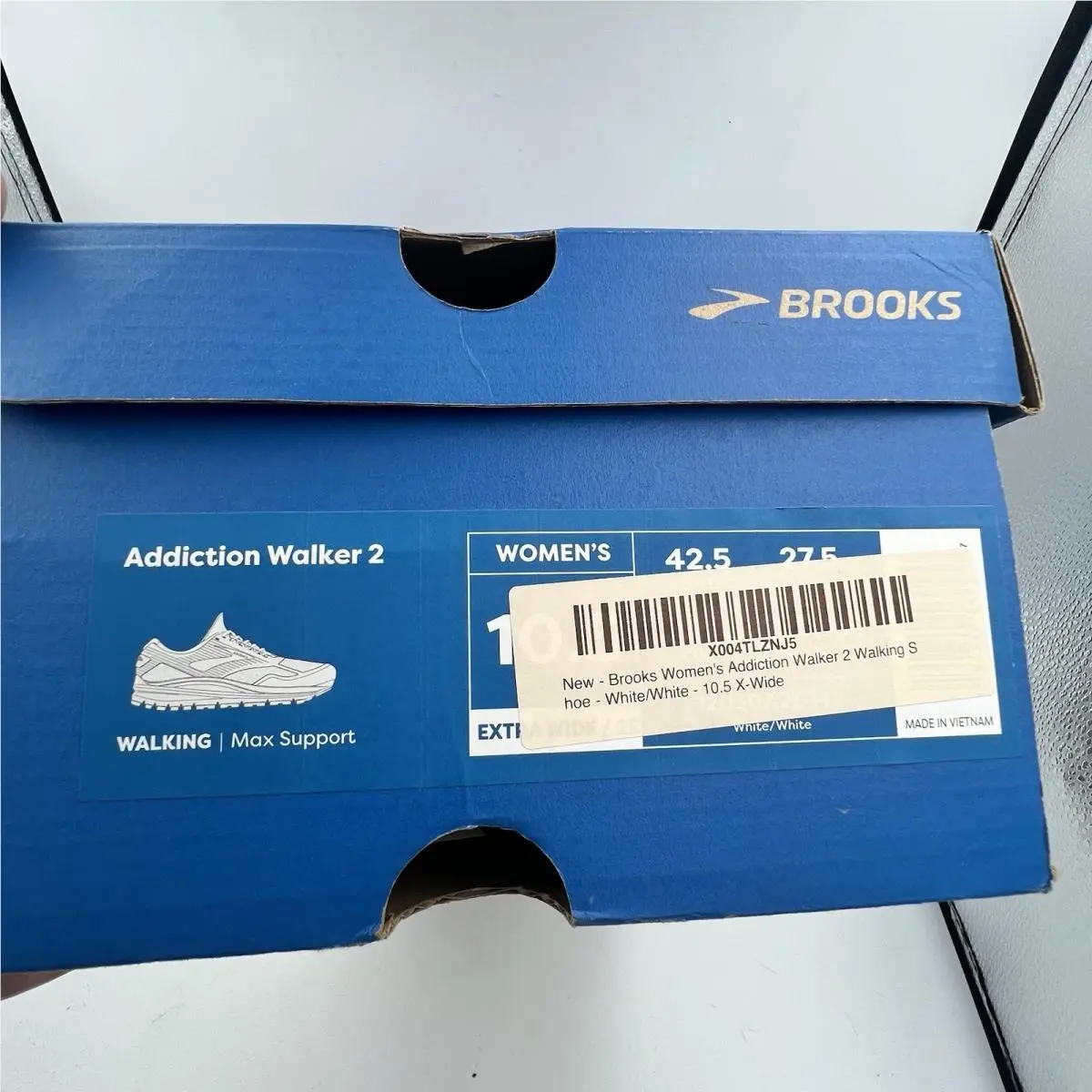 Brooks shoes - Brooks Addiction Walker 2 - Addiction Walker - 120307 - White 9