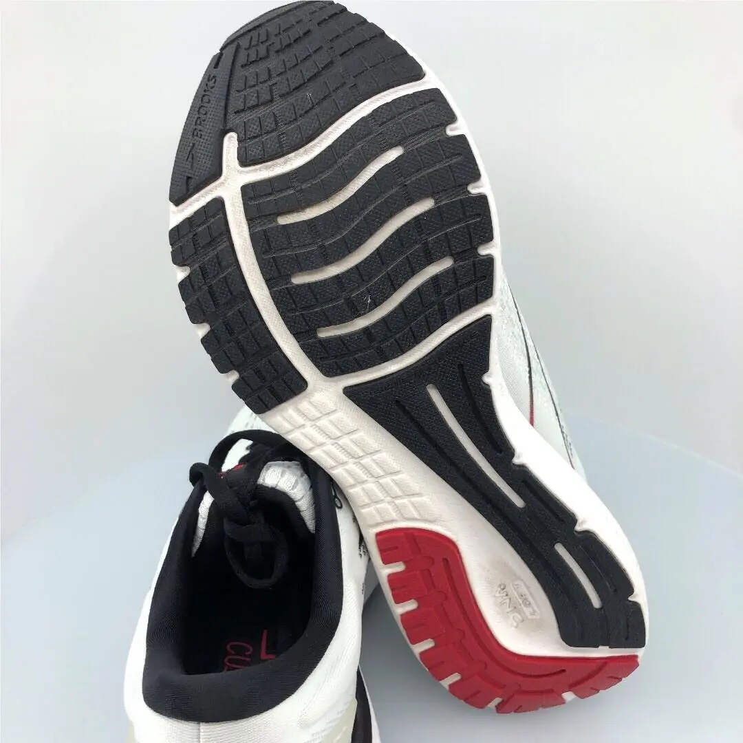 Brooks shoes - Brooks Glycerin 19 - Glycerin - White Black Red (UPC: 190340885471) 2