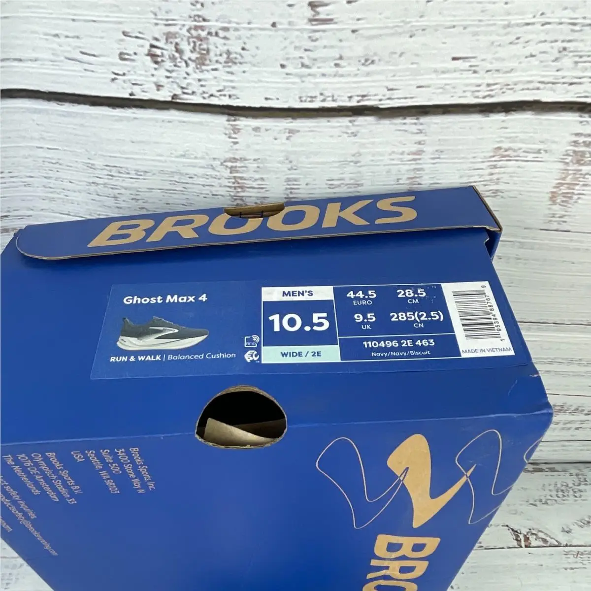 Brooks shoes - Brooks Ghost Max - Ghost Max - Blue (UPC: 195394887679) 8