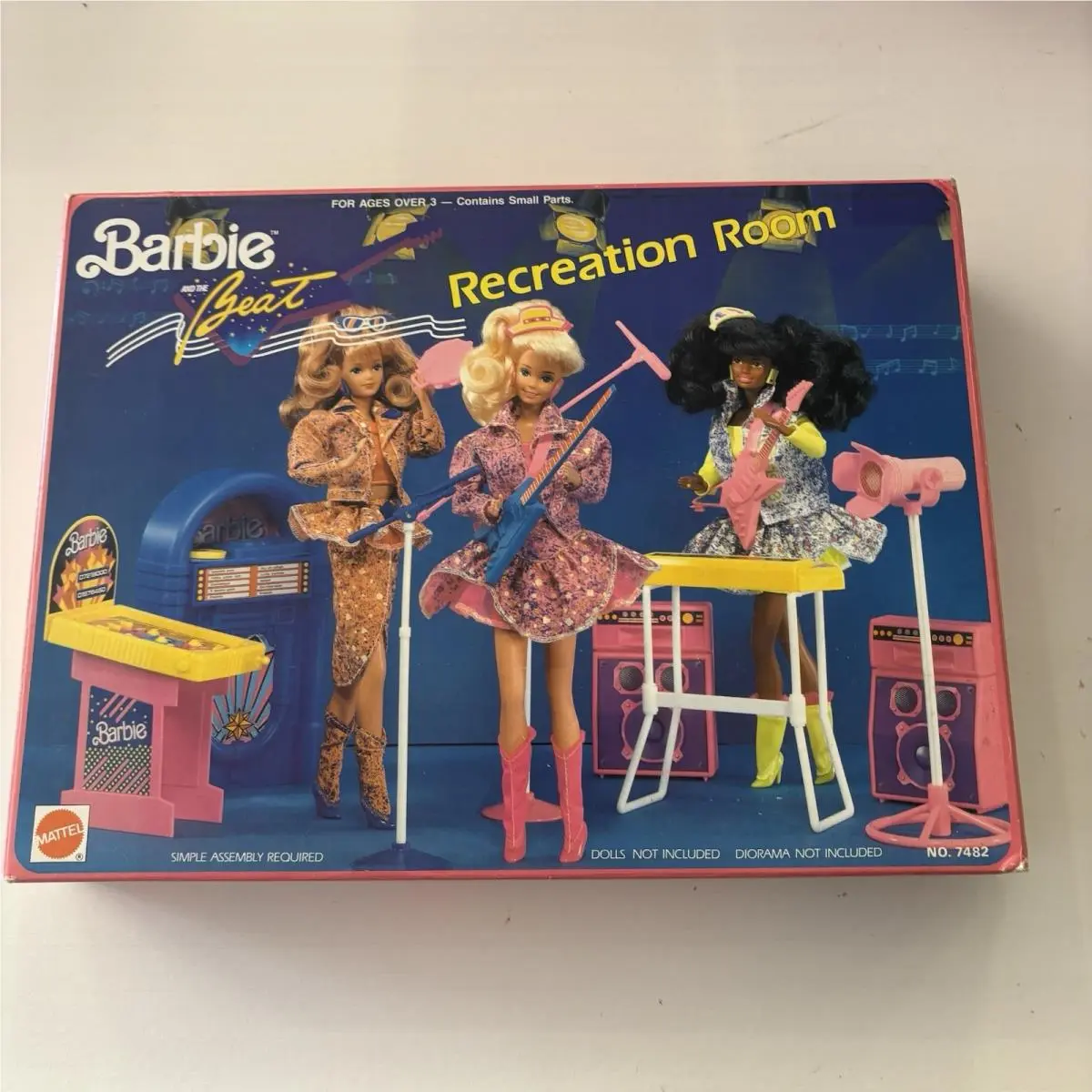 Barbie Doll and The Beat Recreation Room Play Set 7482
