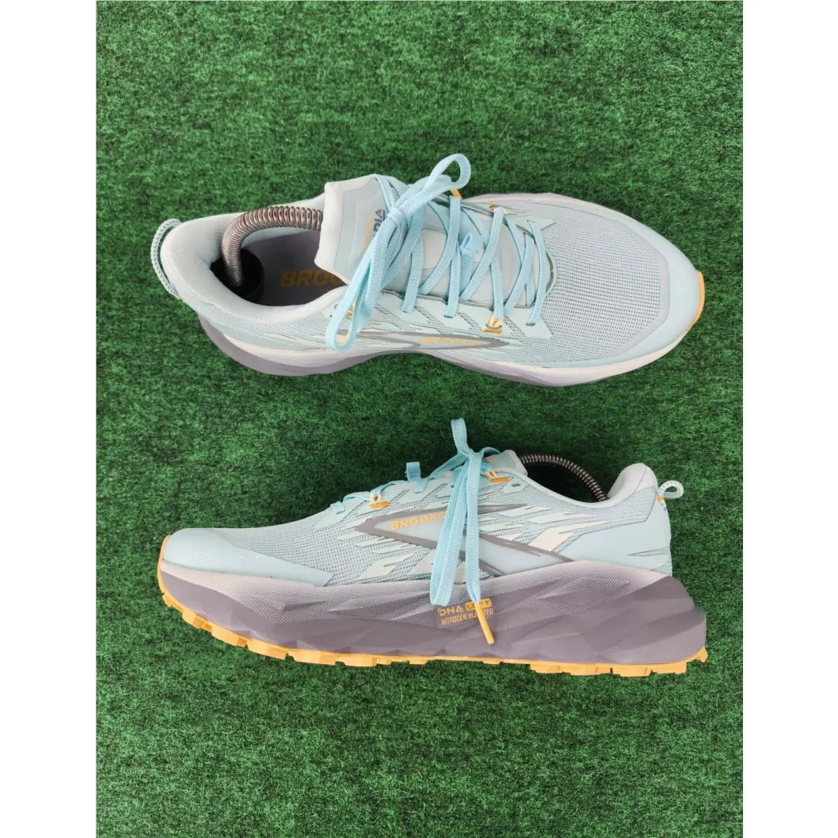 Brooks shoes - Brooks Cascadia 19 - Cascadia - 120446-1B-437 - Clearwater/Primer Grey/Apricot 8