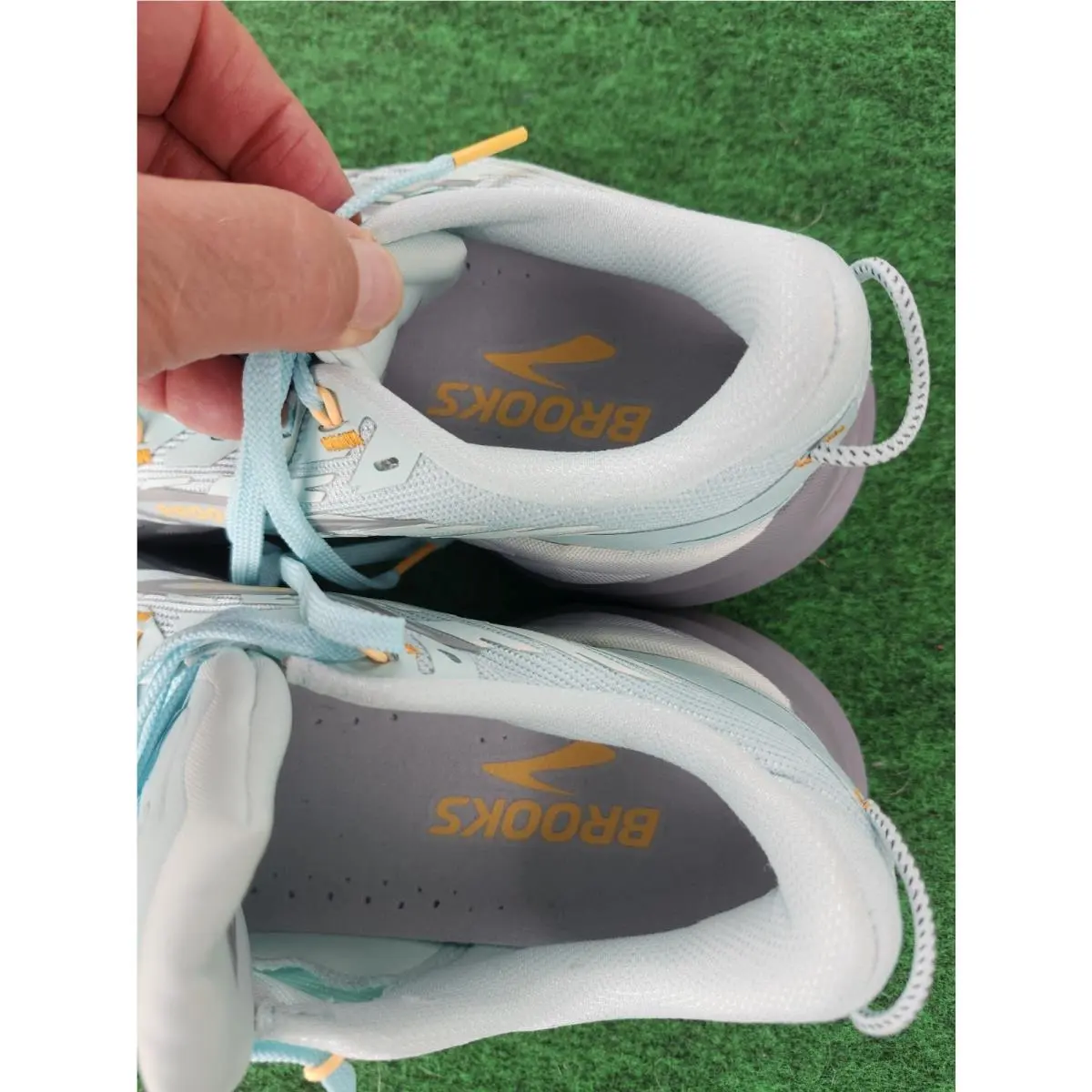 Brooks shoes - Brooks Cascadia 19 - Cascadia - 120446-1B-437 - Clearwater/Primer Grey/Apricot 9