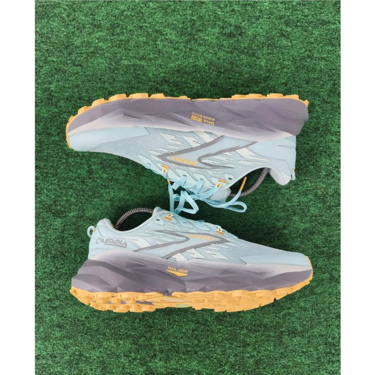 Brooks shoes - Brooks Cascadia 19 - Cascadia - 120446-1B-437 - Clearwater/Primer Grey/Apricot 6
